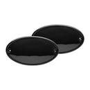 Side Number Plates Matt Black For Royal Enfield: 18-21 Interceptor 650