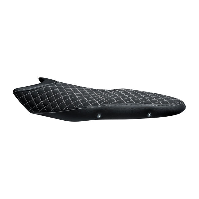SV650 Seat Black Pleated For Suzuki: 16-21 SV650