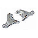 Passenger Footpeg Mount Bracket Set Chrome For 04-13 XL