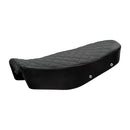 Scrambler Seat Black Pleated For Yamaha: 16-21 XSR 700