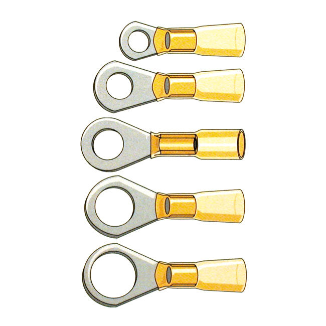 Ring Terminal Connectors Yellow -