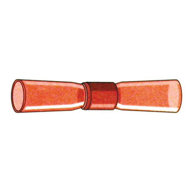 Butt-Splice Connectors Red 22-18 Gauge