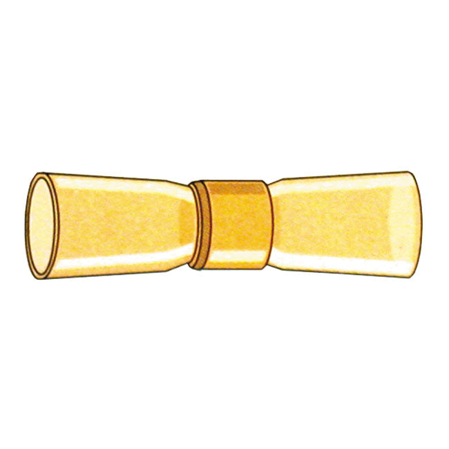 Butt-Splice Connectors Yellow 12-10 Gauge