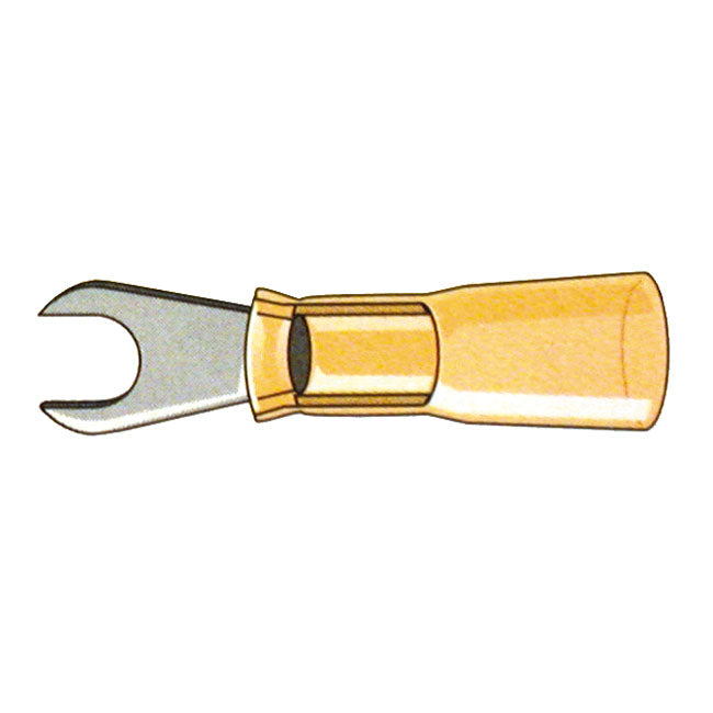 Spade Terminal Connectors Yellow -