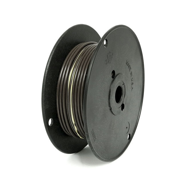 Wire On Spool Brown - 10 Gauge / 100 Ft