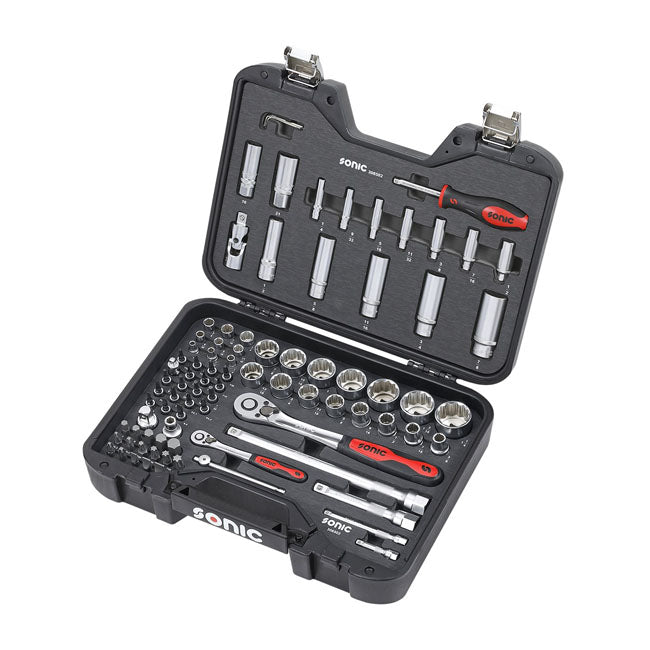 Combination Socket / Bit Set - 85 Pieces - US/SAE Sizes