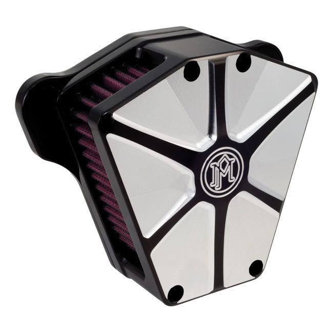 Array Air Cleaner Kit Black Contrast Cut For CV Carb: 93-06 All BT