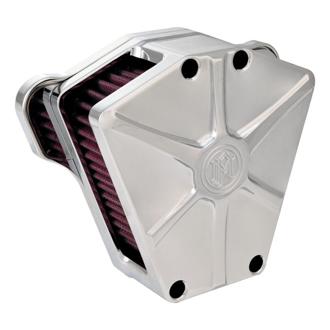 Array Air Cleaner Kit Chrome For CV Carb: 93-06 All BT