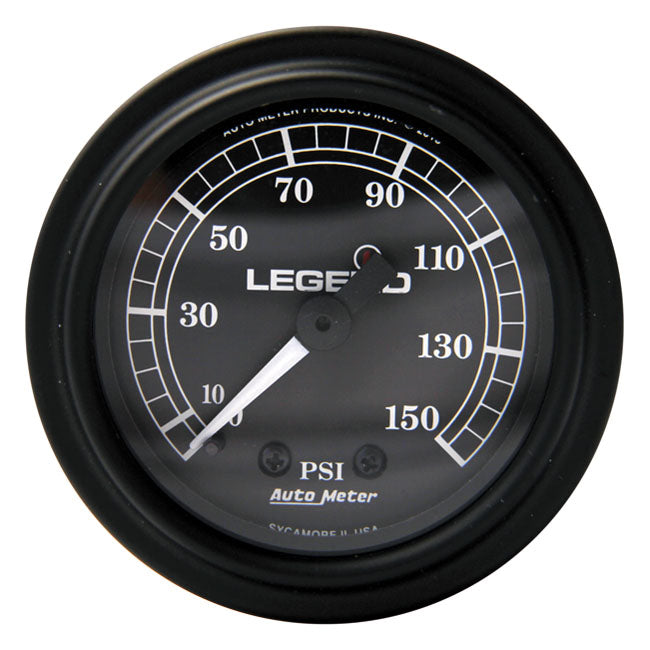 Air Gauge Black For 83-13 Touring(NU)