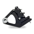 Rear Caliper Bracket Black - 11.5 Inch For 00-06 Softail