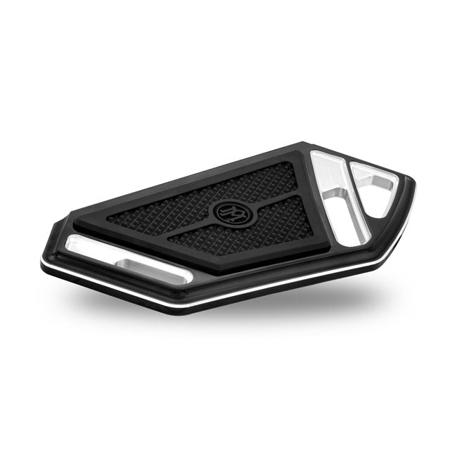 Superlight Passenger Floorboards Black Anodized Contrast Cut