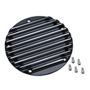 Aluminium Derby Cover Black For 99-17 Dyna