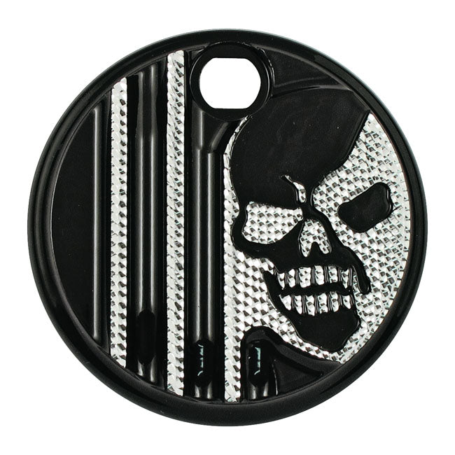 Aluminium Gas Door Skull For 92-07 FLT