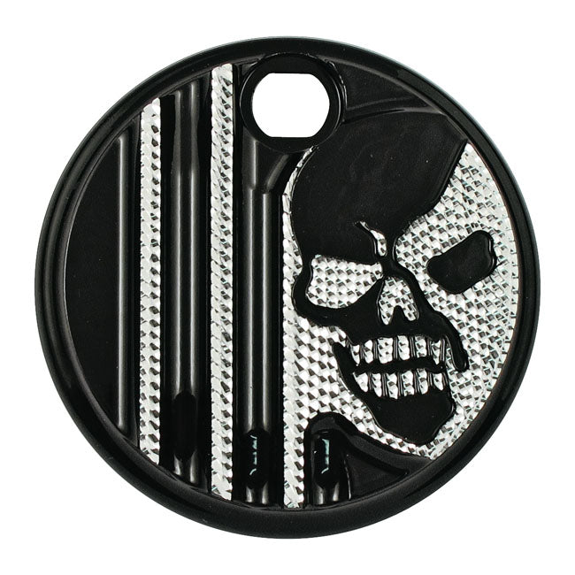 Aluminium Gas Door Skull For 08-21 Touring