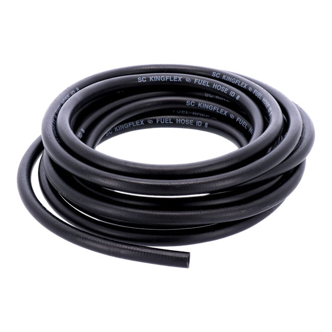 Black Neoprene Fuel / Oil Line Hose - 5/16 Inch