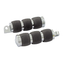 Folding Foot Pegs Air Cushion Chrome For Traditional H-D Male Mount