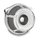 Inverted Air Cleaner Kit 'Slot Track' Chrome For 18-21 Softail