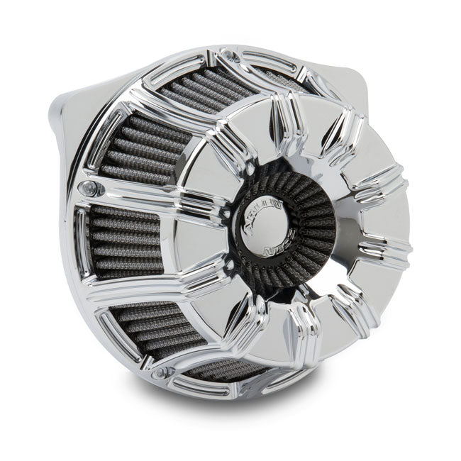 Inverted Air Cleaner Kit '10-Gauge' Chrome For 18-21 Softail