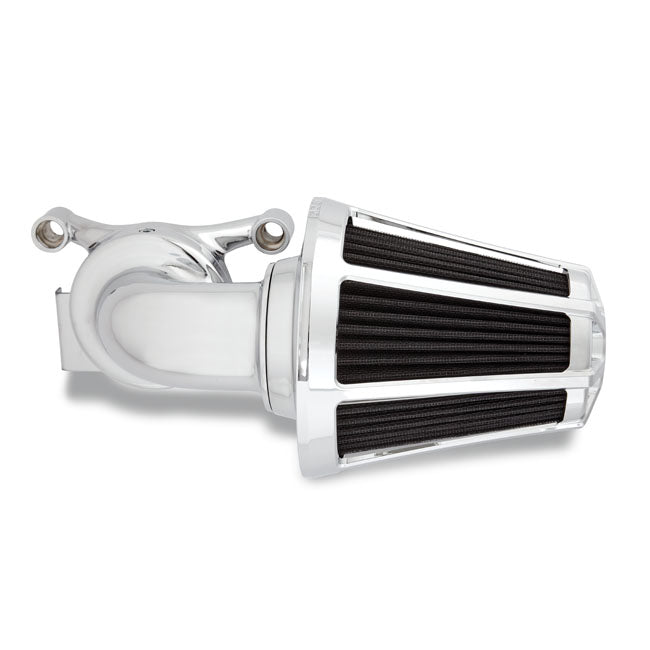 90 Degree Monster Sucker Air Cleaner Beveled Chrome For 91-21 XL (Excl. XR1200)