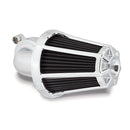 90 Degree Monster Sucker Air Cleaner Beveled Chrome For 18-21 Softail