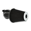 90 Degree Monster Sucker Air Cleaner No Cover Black For 16-17 Softail