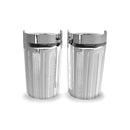 Fork Boots 10-Gauge Chrome For 14-21 Touring