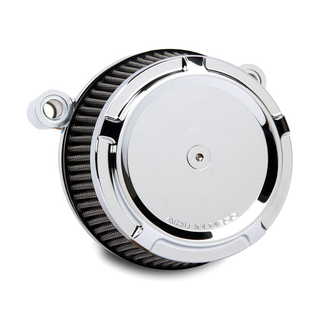 Stage 1 Big Sucker Air Cleaner Kit Beveled Chrome For 92-99 Evo B.T. (NU) With CV Carburetor