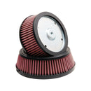 Repl Big Sucker Filter Element For 08-17 Dyna (Excl. FXDB) (NU) . With OEM Oval Air Cleaner Cover