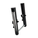 Hot Legs Dual Disc Deep Cut Black For 08-13 Touring (NU)