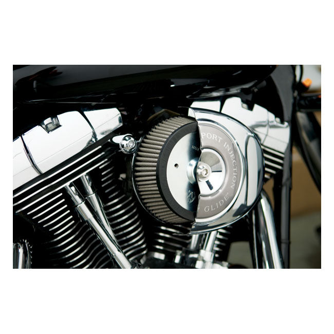 Stage 1 Big Sucker Air Cleaner Kit OEM Cover For 99-01 FLT (NU) With Magneti Marelli Fuel Inj. Chrome