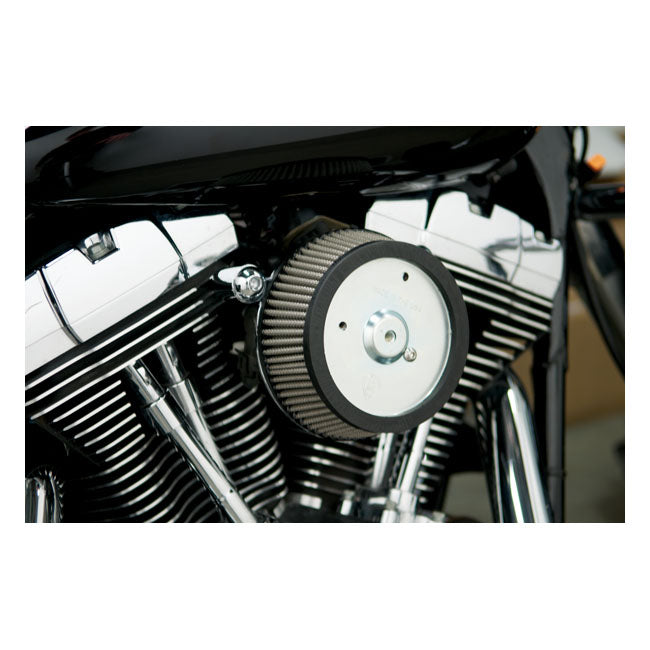 Stage 1 Big Sucker Air Cleaner Kit OEM Cover For 99-01 FLT (NU) With Magneti Marelli Fuel Inj. Chrome