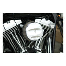Stage 1 Billet Sucker Air Cleaner Kit Chrome For 93-99 Evo B.T. (NU) With CV Carb With Scalloped Chrome Billet Cover