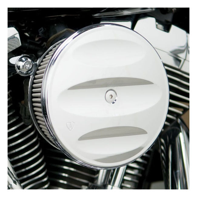 Stage 2 Big Sucker Air Cleaner Kit Billet Cover Chrome For 01-15 Softail
