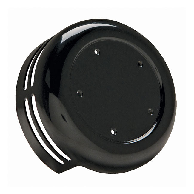 Black Horn Cover For 93-21 H-D With Side Mounted Horn