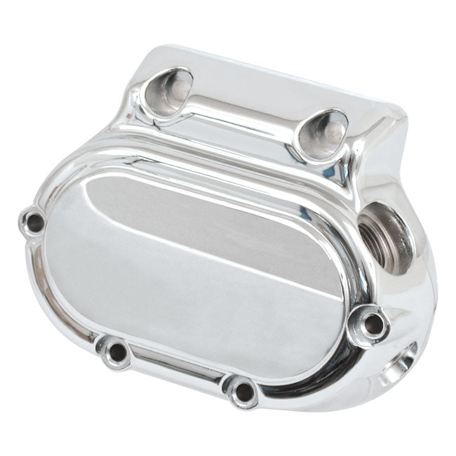 Transmission End Cover Smooth Cable Clutch Chrome For 87-06 Softail