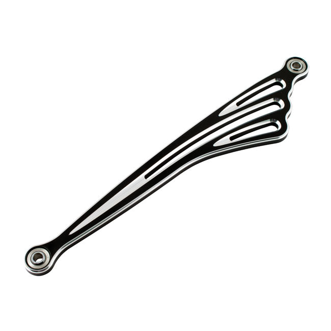 Shifter Rod Deep Cut Flat Chrome For 80-21 Touring, Trikes Only