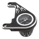 Oil Pressure Gauge Kit Deep Cut Black For 99-17 Twin Cam (NU)