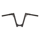 Modular Handlebar, 8 Inch Drag Bar Black For 82-21 H-D With 1" I.D. Risers