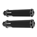 Beveled Fusion Footpegs Black