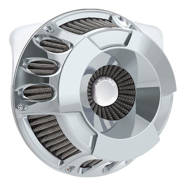 Inverted Air Cleaner Kit 'Deep Cut' Chrome For 16-17 Softail