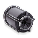 Billet Oil Filter Kit Beveled Black