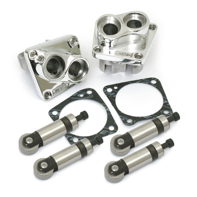 Tappet Block And Powerglide Tappet Kit Polished For 53-65 Panhead