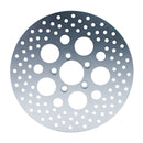 Drilled Brake Rotor Rear Drilled Zinc Plated - 11.5 Inch