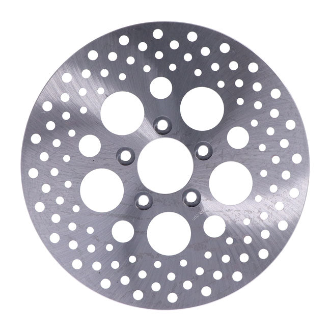 Drilled Stainless Steel Brake Rotor Rear - 11.5 Inch