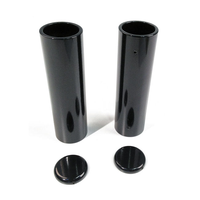 4 Pieces Fork Tube Cover Kit Gloss Black For 10-15 XL1200X