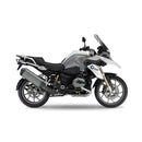 2-In-1 Oval Slip-Ons ESE Rocky Grey For BMW: 17-18 R1200GS ADV 1200 LC