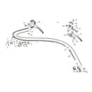 Front Outer Brake Cable Braided Cotton