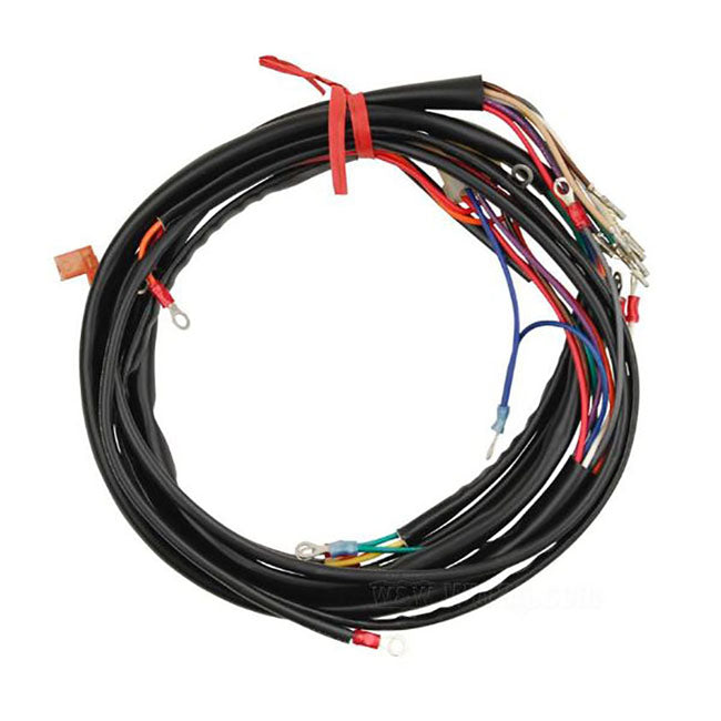 OEM Style Main Wiring Harness Complete Set For 1977 XLCH