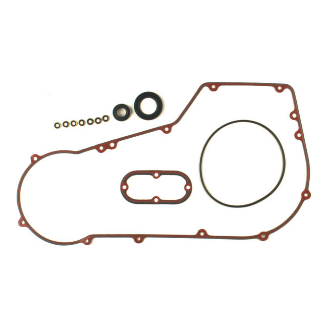 Inner / Outer Primary Cover Gasket & Seal Kit For 89-93 Softail