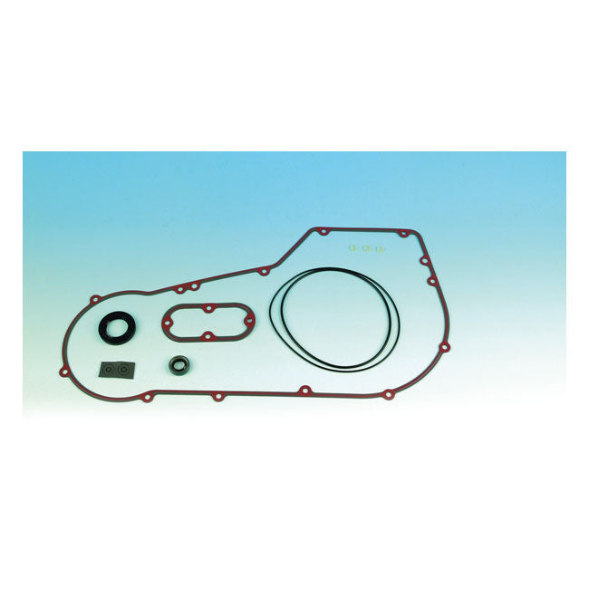 Inner / Outer Primary Cover Gasket & Seal Kit For 89-06 Softail